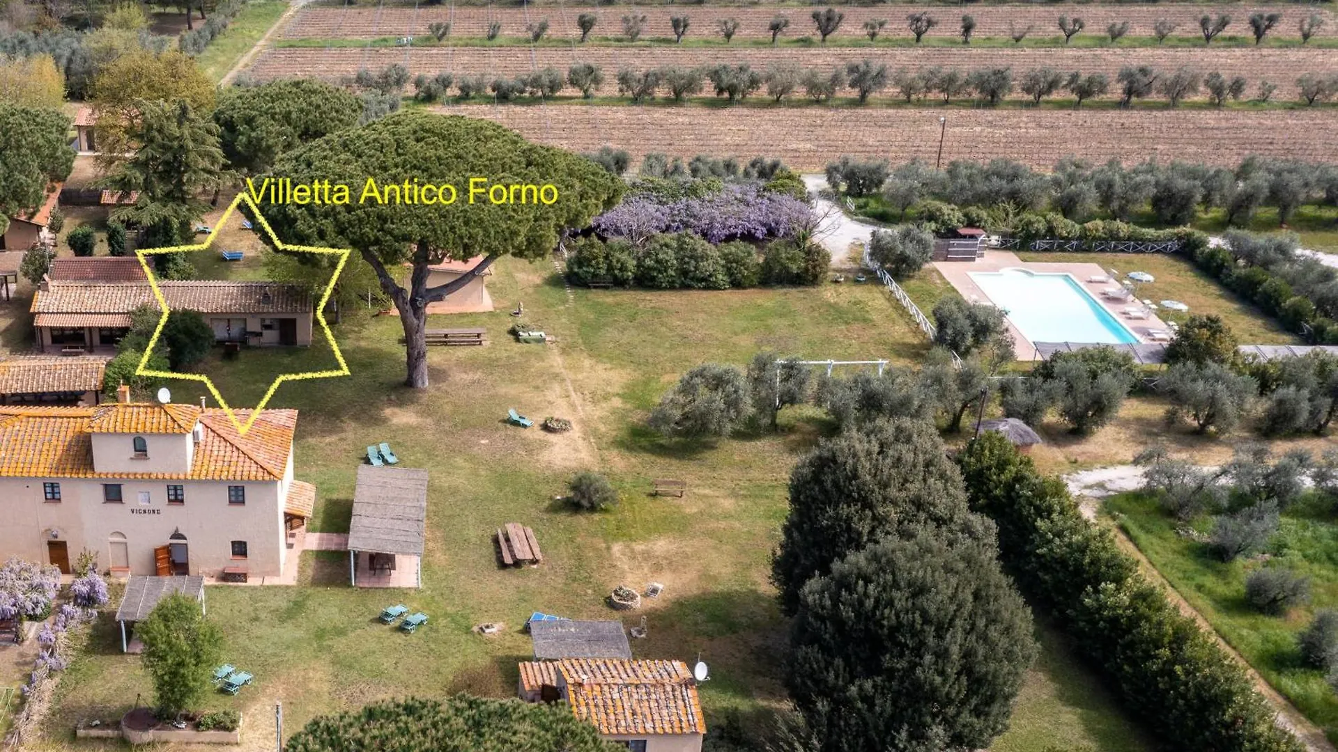 Séjour à la ferme Agriturismo La Valle - By Podere Arundineto Castagneto Carducci